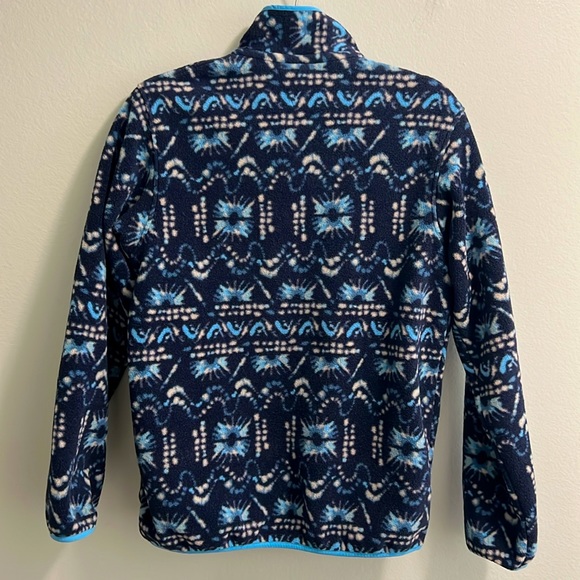 Rare Patagonia LW Synchilla Snap-T Pullover Sunshine Dye Hz New Navy - Picture 8 of 8